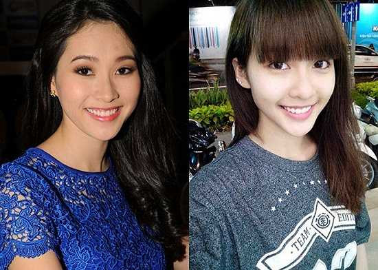 Hot girl Khả Ngân được nhận xét là bản sao 16 tuổi của Hoa hậu Đặng Thu Thảo.