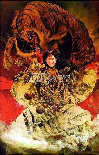 Ở cánh đối diện, Hồng Duy hóa thành người anh em của Tiểu Ngũ là Thiên Kiếm Tinh - Nguyễn Tiểu Nhị.