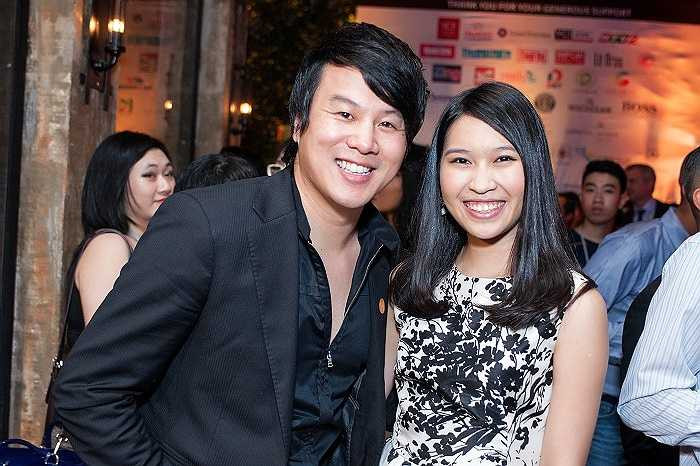 Sau khi kết hôn với Trương Huệ Vân - con gái của đại gia nghìn tỷ, Thanh Bùi tái xuất trong một sự kiện.