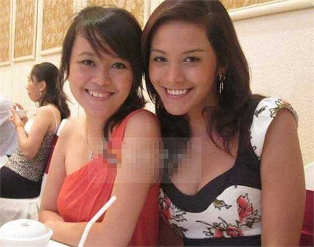 Dù là con nhà giàu nhưng bà xã Thanh Bùi được nhiều bạn bè yêu quý bởi cách sống hòa đồng, thân thiện.