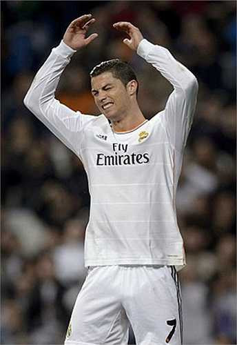 Đáng tiếc là Ronaldo lại không thể ghi bàn đêm qua