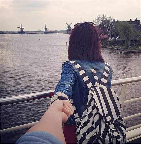 Làng cối xay gió Zaanse Chans, Hà Lan.