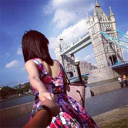 Cầu tháp Tower Bridge, London.