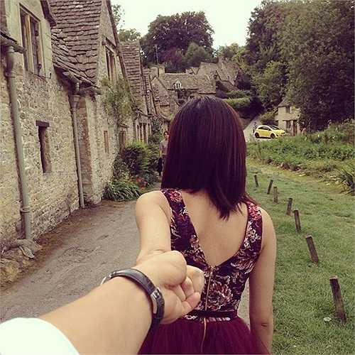 Làng cổ Bibury, Gloucestershire, Anh.