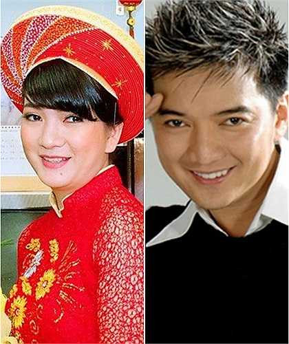 Cô dâu Mỹ Hạnh được gọi là 'em gái Đàm Vĩnh Hưng'. Từ ánh mắt, khóe miệng khi nhoẻn cười và cả chiếc mũi của Mr. Đàm và cô dâu này cũng rất giống nhau.