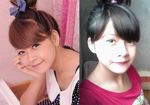 Cô bạn Nguyễn Khánh Huyền đã khiến không ít cư dân mạng sôi sục khi có khuôn mặt giống Chi Pu. Cách tạo dáng, trang điểm cũng khiến không ít người khỏi ngỡ ngàng vì quá giống.