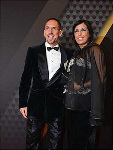 Về phần Ribery, anh vô cùng hồi hộp trước khi kết quả được công bố