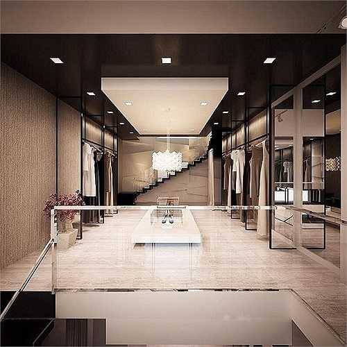 Ngọc Trinh chia sẻ trên trang cá nhân những hình ảnh về trung tâm thời trang, chăm sóc sắc đẹp bề thế cô chuẩn bị khai trương.