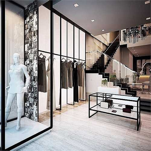 Nội thất xa hoa bên trong spa của Ngọc Trinh.