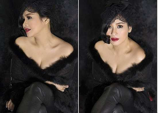 Thanh Lam luôn tạo nên sự chú ý nhất định qua trang phục của chị.