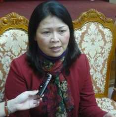Bà Lê Thị Tân Trang – Phó Giám đốc Sở văn hóa – thể thao – du lịch Hà Nội