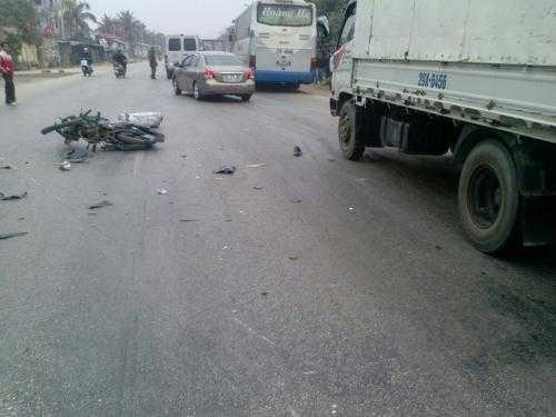 Hiện trường xảy ra vụ việc.