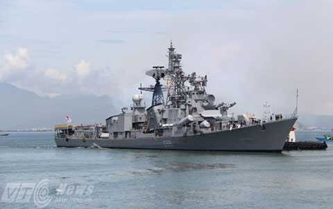 chiến hạm, tàu khu trục, hải quân, Ấn Độ, Hoa Kỳ, Đà Nẵng, tàu chiến
