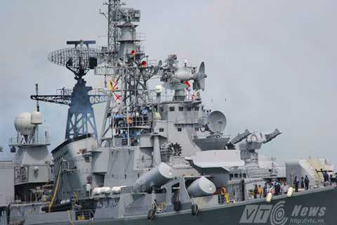 chiến hạm, tàu khu trục, hải quân, Ấn Độ, Hoa Kỳ, Đà Nẵng, tàu chiến