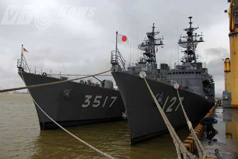 Chiến hạm, tàu khu trục, tàu chiến, hải quân, cập cảng, Đà Nẵng