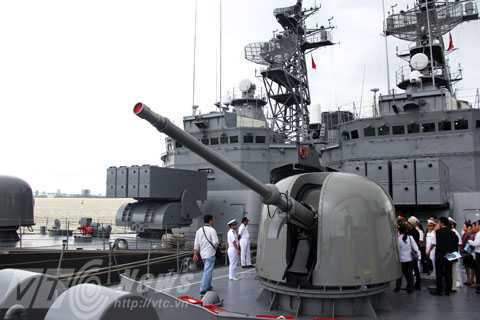 Chiến hạm, tàu khu trục, tàu chiến, hải quân, cập cảng, Đà Nẵng