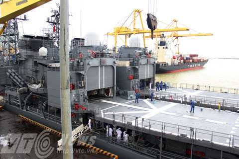 Chiến hạm, tàu khu trục, tàu chiến, hải quân, cập cảng, Đà Nẵng