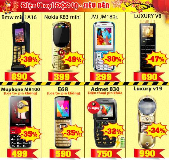 Máy tính bảng - ĐTDD xả hàng giá sốc