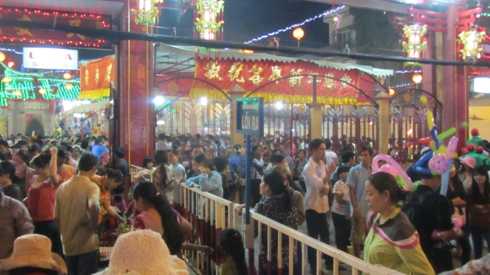 chùa Bà Thiên Hậu, Bình Dương, lễ hội.