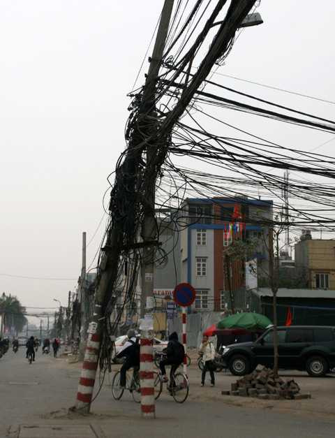 cột-điện, phố-tân-mai, điện-lực-tân-mai, quận-hoàng-mai, đô-thị-mới, đô-thị-đền-lừ