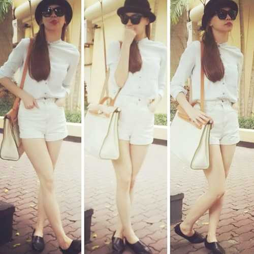 Hồ Ngọc Hà: Nữ hoàng khoe chân của Vbiz! - 14