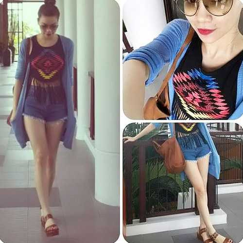 Hồ Ngọc Hà: Nữ hoàng khoe chân của Vbiz! - 15