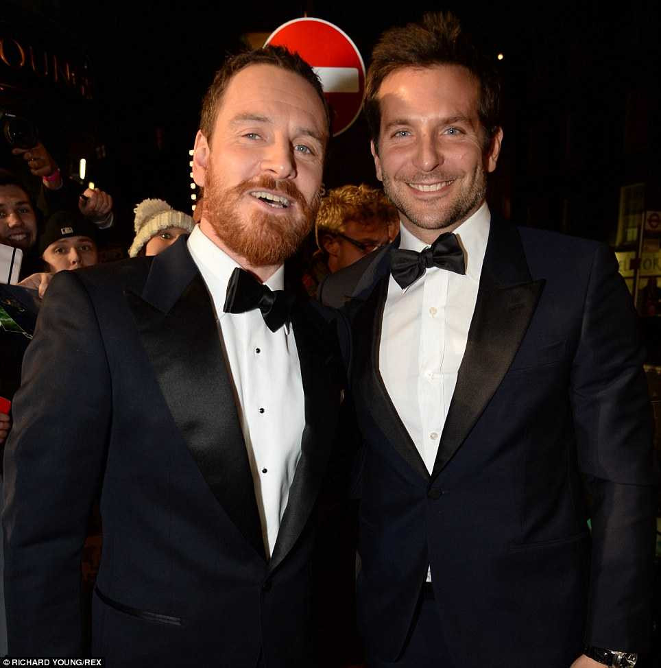 Bradley Cooper - Michael Fassbender.
