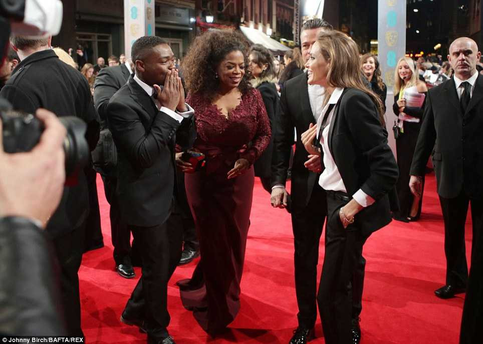 Angelina Jolie - Brad Pitt - Oprah Winfrey