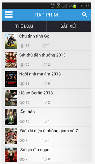 Rạp phim miễn phí VTC – Xem phim nhanh không cần loading