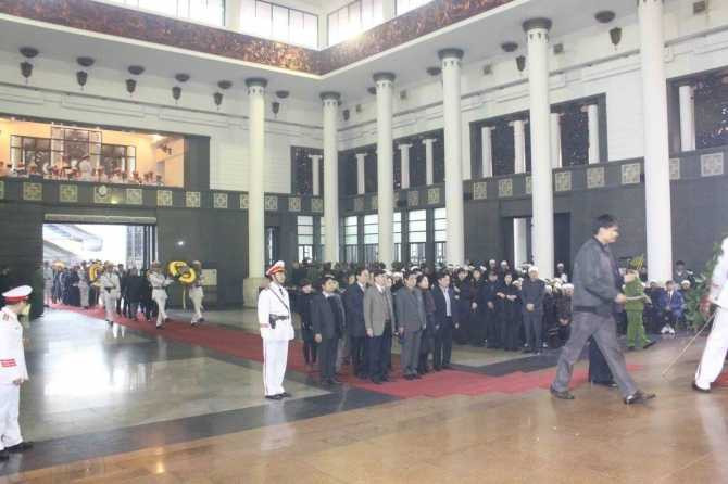 Lễ tang Thượng tướng Phạm Quý Ngọ tại Nhà Tang lễ Quốc gia Lễ tang Thượng tướng Phạm Quý Ngọ tại Nhà Tang lễ Quốc gia - Ảnh 5