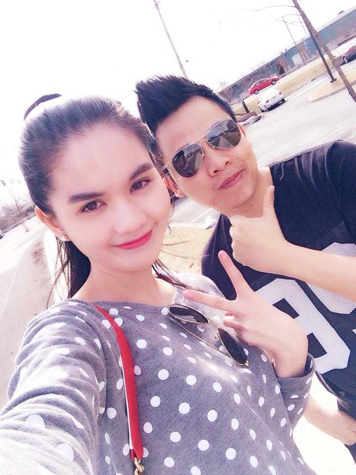 Ngọc Trinh diện croptop khoe eo thon sexy tại Mỹ