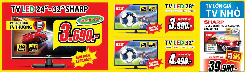 Tháng khuyến mại xả hàng không lợi nhuận tại Media Mart