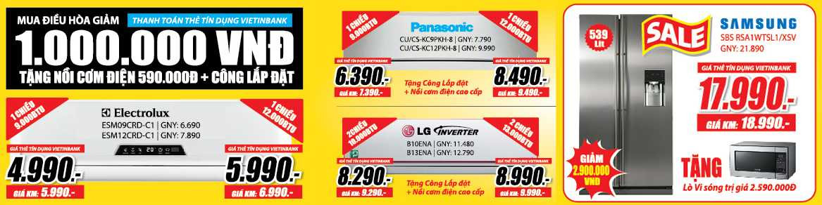 Tháng khuyến mại xả hàng không lợi nhuận tại Media Mart