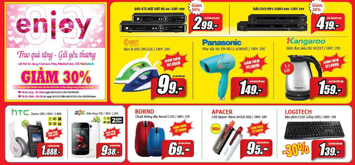 Tháng khuyến mại xả hàng không lợi nhuận tại Media Mart