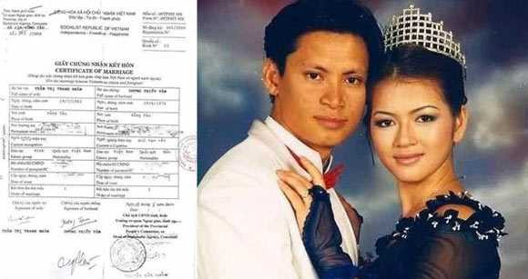 Những ông chồng 'trên trời rơi bộp xuống' của mỹ nhân Việt | Hoa hậu diễm hương,diễm hương có chồng,hồ ngọc hà,lý nhã kỳ,vương thu phương