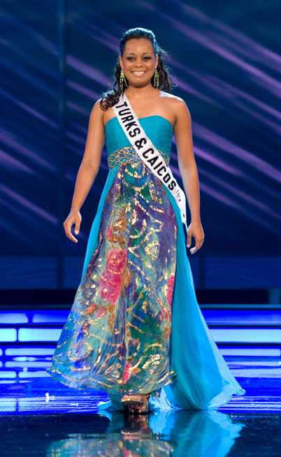 Hoa hậu Hoàn vũ Turks & Caicos 2009 Jewel Selver đã sắp đến kỳ khai hoa nở nhụy.