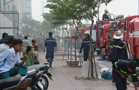 Cháy lớn, Tổng công ty dệt may, Gia Định, TPHCM