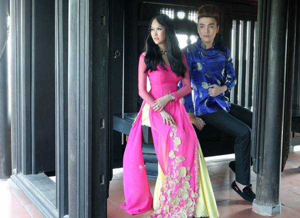 Phi Thanh Vân dịu dàng e ấp bên phi công trẻ