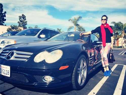 Ngắm siêu xe ca sỹ Thu Phương được chồng tặng 