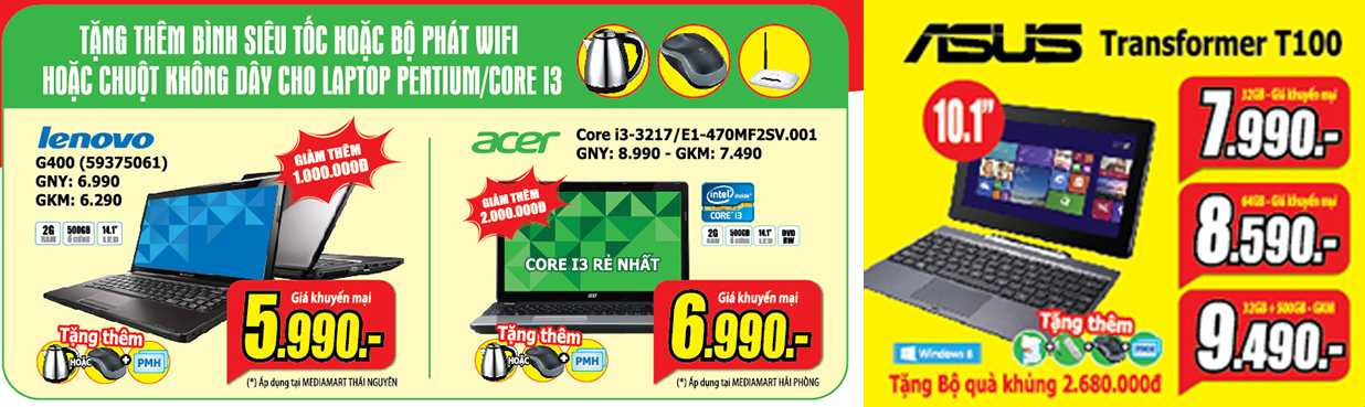 Media Mart tiếp tục gây sốc với “Tháng khuyến mại - Xả hàng không lợi nhuận”