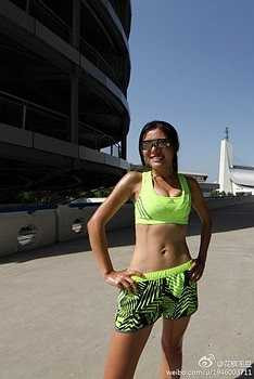 Cô cũng hy vọng sẽ duy trì hình thể săn chắc của mình cho đến khi cô có thể.