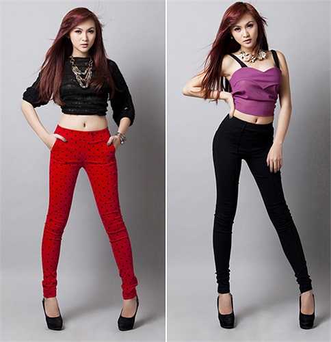 Hot girl Kelly với cách khoe eo đẹp mắt.