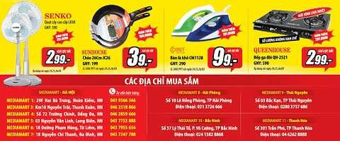 7 ngày cuối cùng xả hàng không lợi nhuận tại Media Mar