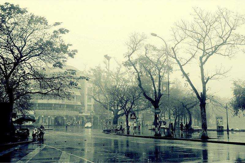 Miền Bắc mưa to gió lớn, có nơi rét đậm rét hại