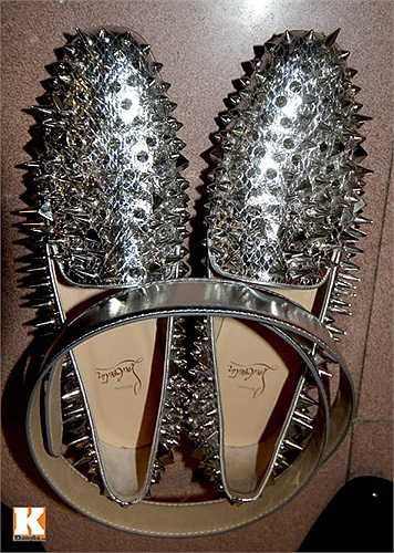 Đôi giày trị giá hàng nghìn đô từ thương hiệu Christian Louboutin