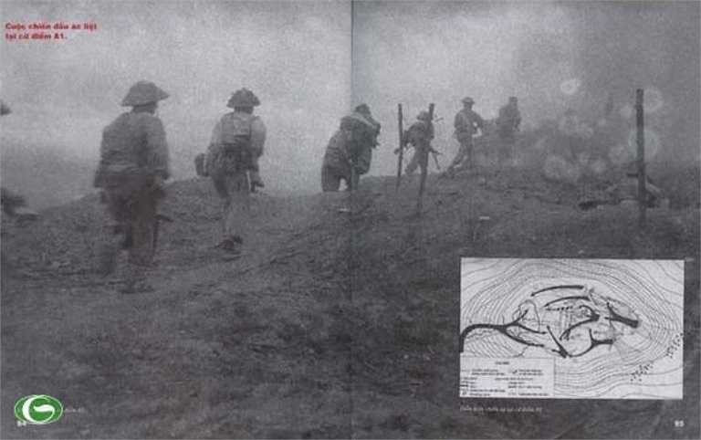 Bộ đội ta tấn công chiếm giữ đồi A1 