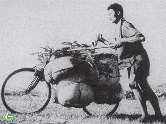 Xe thồ lên Điện Biên. Phương tiện vận chuyển thô sơ nhưng là sự kết tinh của khối đoàn kết đại dân tộc đã làm nên trận chiến lịch sử Điện Biên Phủ 