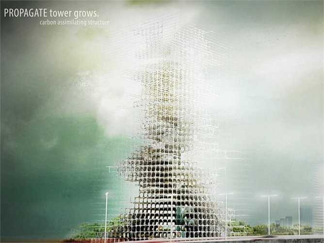 Propagate Skyscraper xếp thứ ba với ý tưởng một tòa nhà thông minh, thân thiện với môi trường, nơi có thể thu nhận khí nhà kính để làm giảm tác hại tới môi trường. 