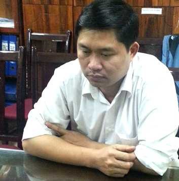 Bị can Nguyễn Mạnh Tường khi mới bị bắt. Ảnh: Việt Dũng.