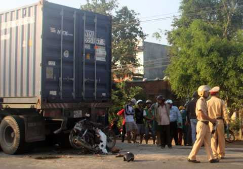 tai nạn giao thông, Quảng Nam, xe tải, hung thần, xe container